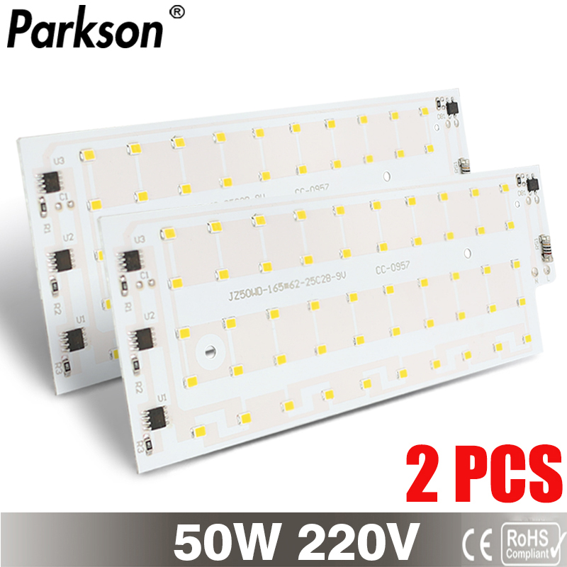 Smart Home Outdoor - 2pcs/lot 50W LED Lamp beads SMD