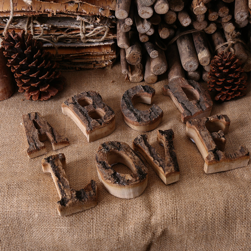 Smart Home Decor - Wooden Letters Home Decor Alphabet Number