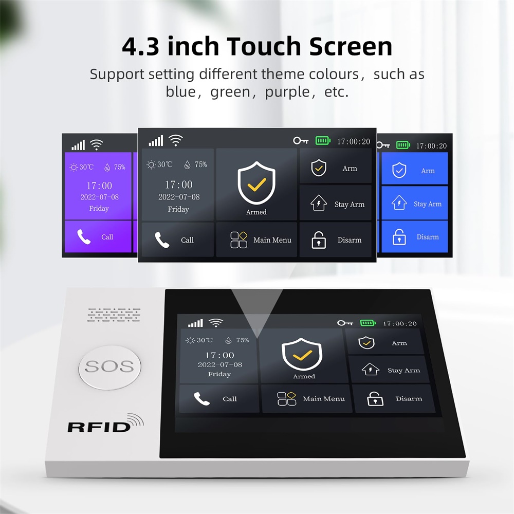 2.4G WIFI Smart GSM Alarm Syst - Smart Home Package review and price
