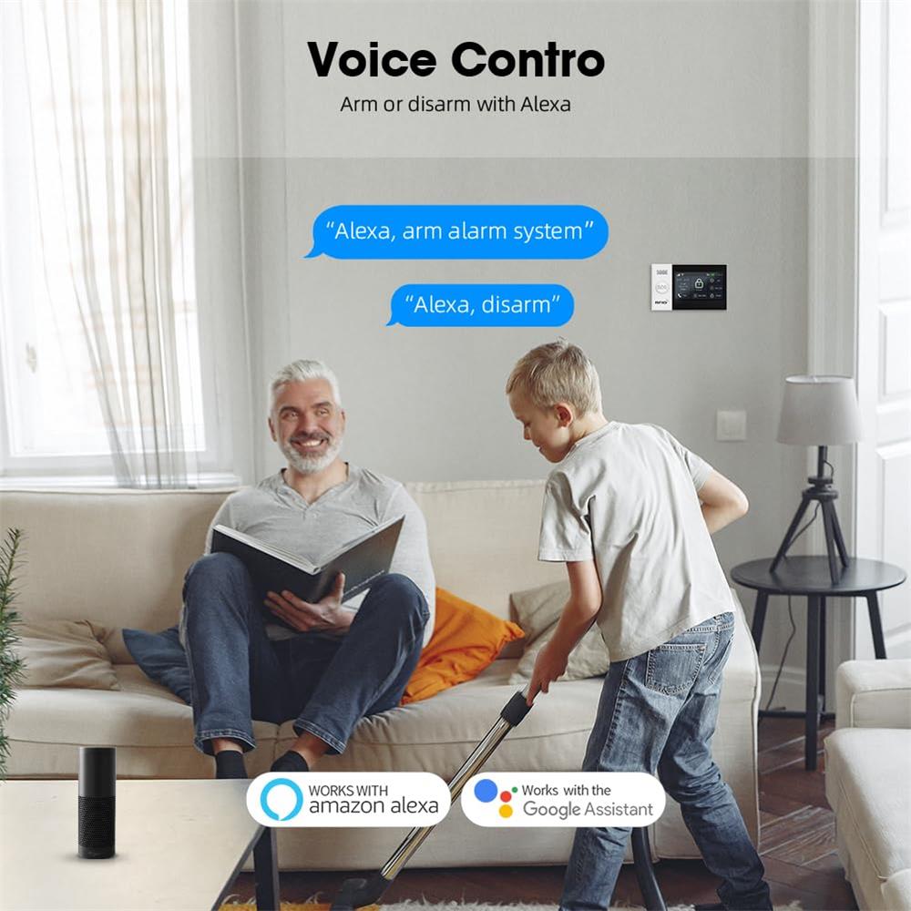 2.4G WIFI Smart GSM Alarm Syst - Smart Home Package review and price