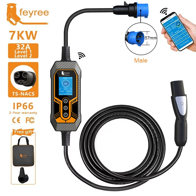 Feyree Wi-Fi APP Control EVSE  - Smart Home Outdoor review and price