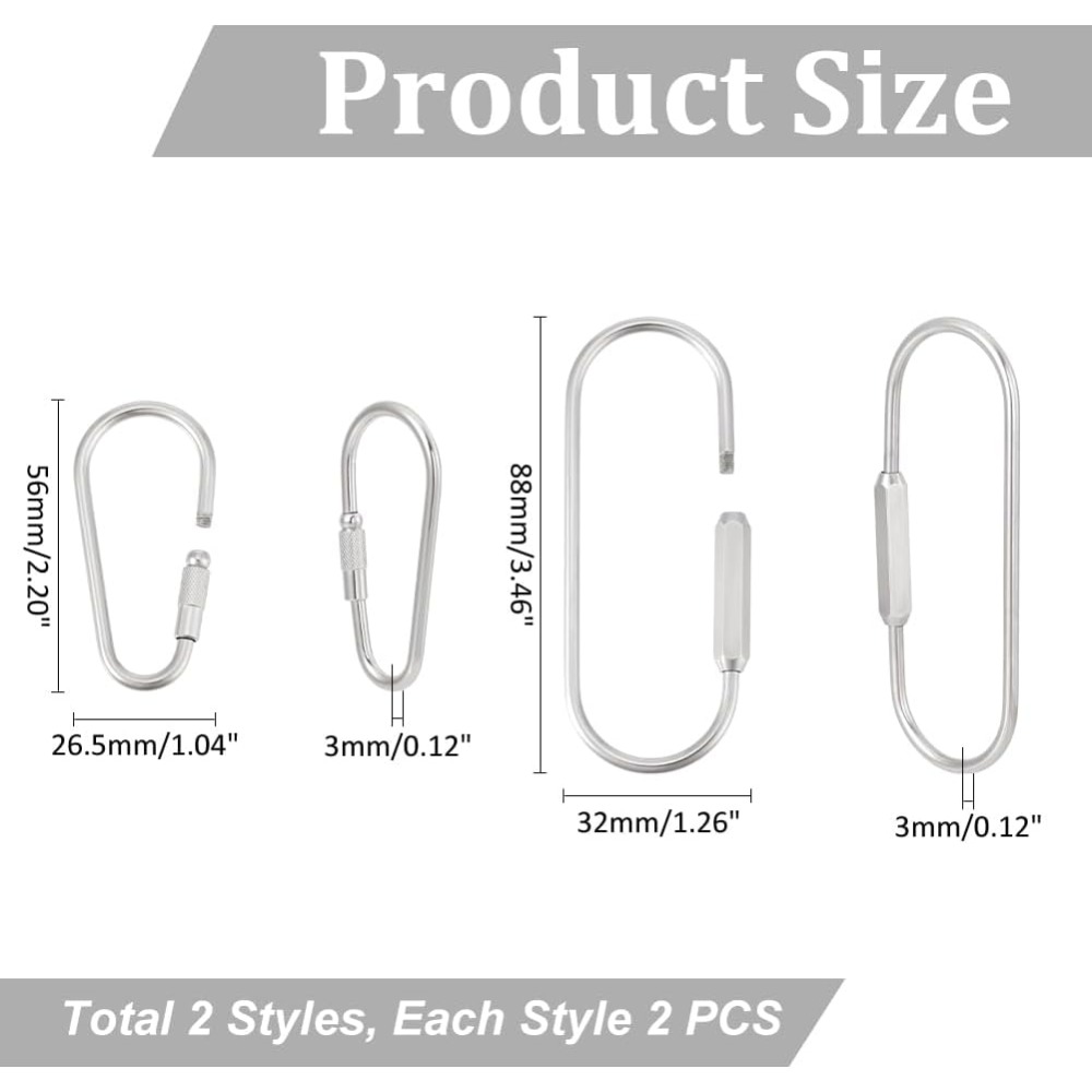 4pcs 2 Styles 304 Stainless St - Smart Home Key review and price