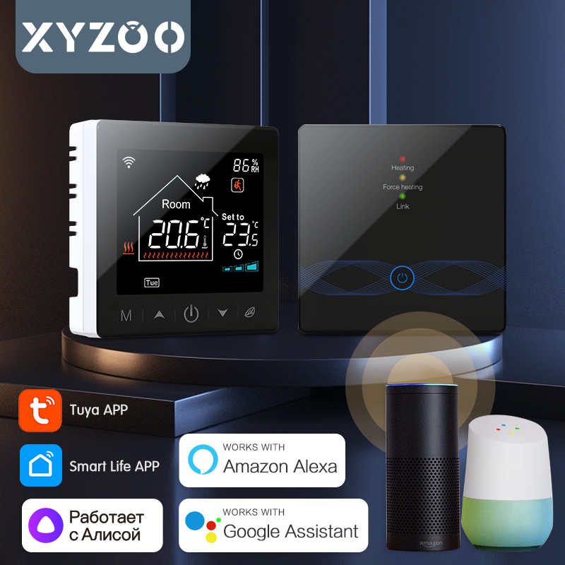 WiFi Tuya Wireless Thermostat  - Smart Home Package review and price