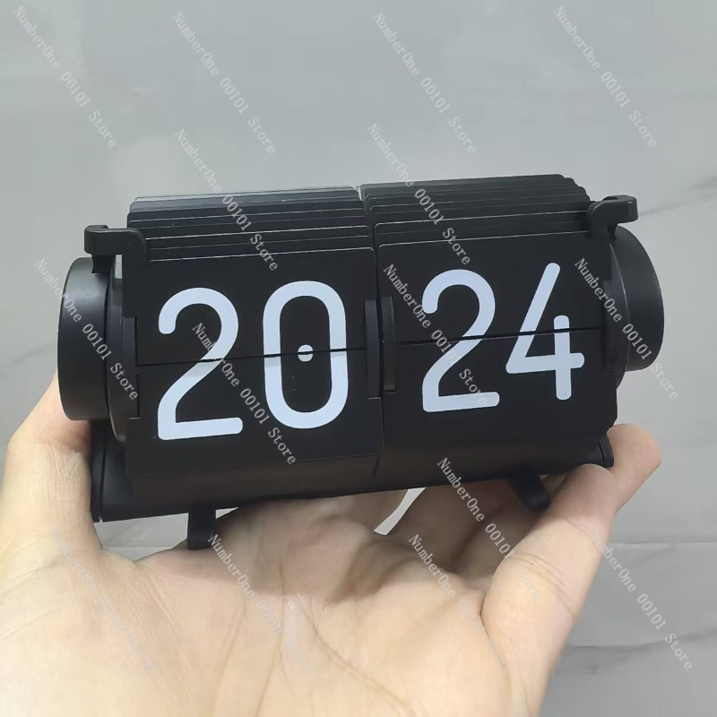 Automatic Page-Turning Clock,  - Smart Home Decor review and price