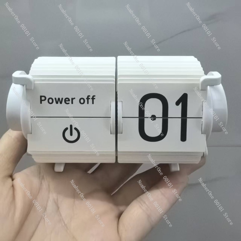 Automatic Page-Turning Clock,  - Smart Home Decor review and price