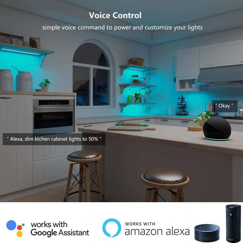DC12V RGB Color Under Cabinet  - Smart Home Decor review and price