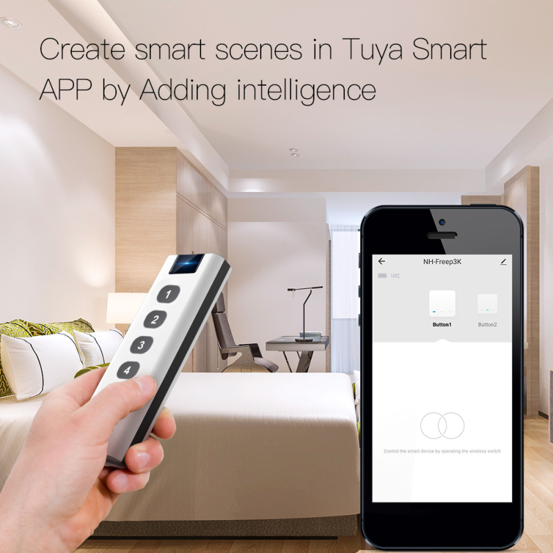Tuya ZigBee Smart Scene Switch - Smart Home Xiaomi Hub review and price