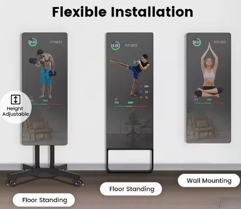 Tounchscreen Personal Trainer  - Smart Home Gym Mirror review and price