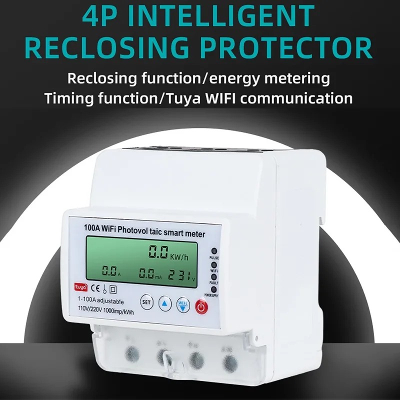 4P 1-100A WiFi Photovoltaic Sm - Smart Home Energy review and price