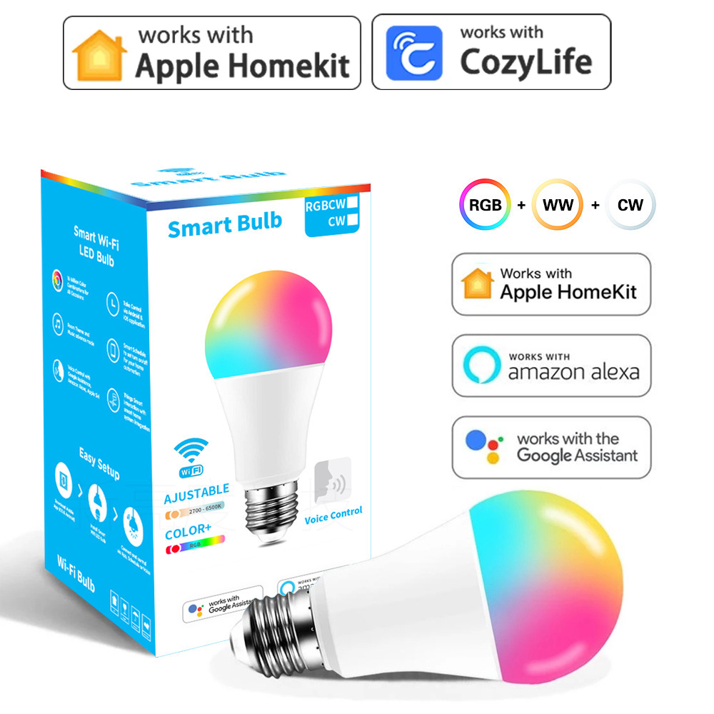 9W WiFi Homekit Light Lamp E27 - Smart Home Group review and price