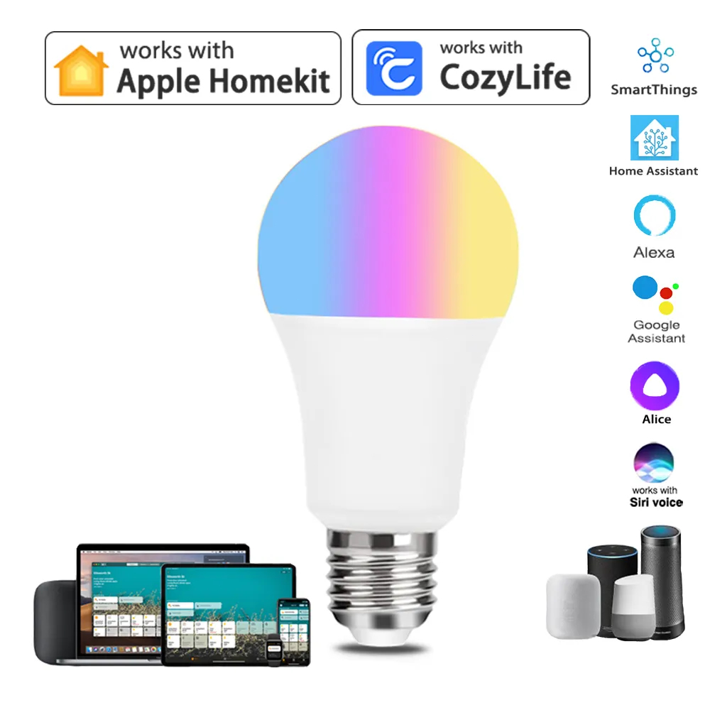 9W WiFi Homekit Light Lamp E27 - Smart Home Group review and price
