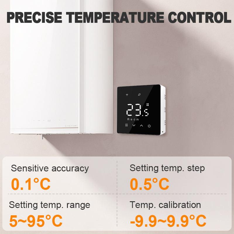 Smart Tuya WIFI Zigbee Thermos - Smart Home Package review and price