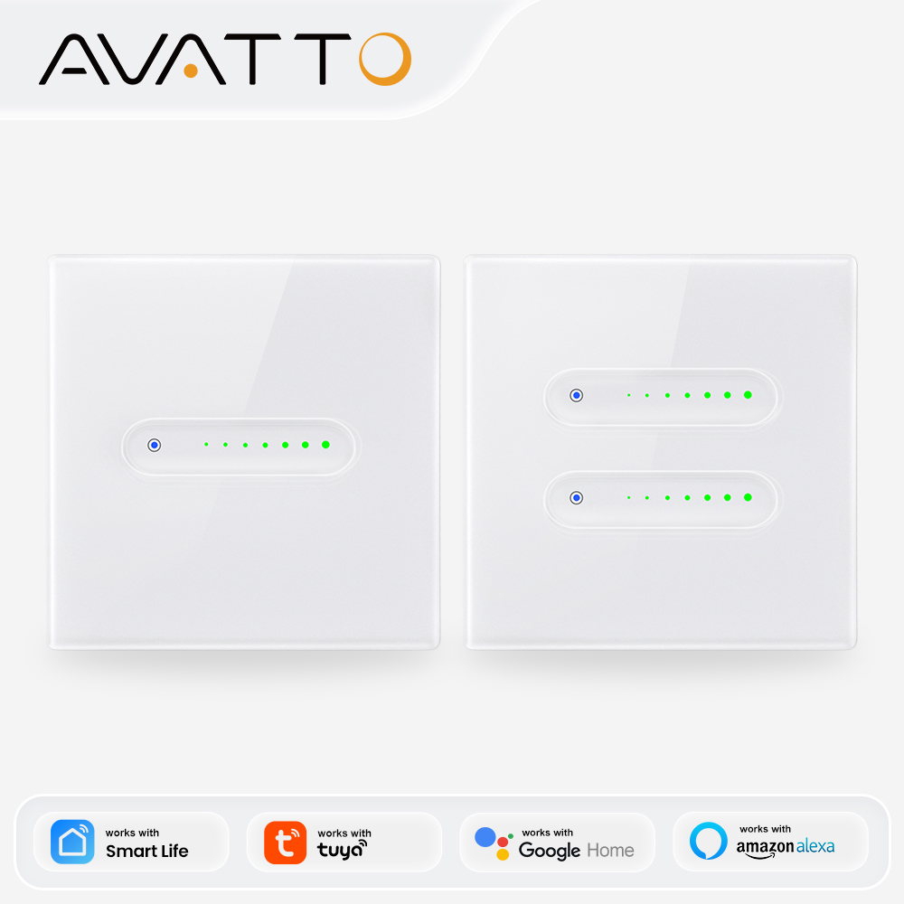 AVATTO WiFi 1/2 Gang Smart Dim - Smart Home Control Panel review and price
