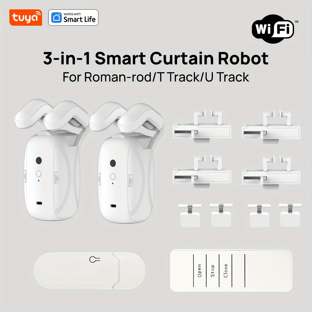 1/2PCS Tuya Smart WiFi Curtain - Smart Home Control Panel review and price