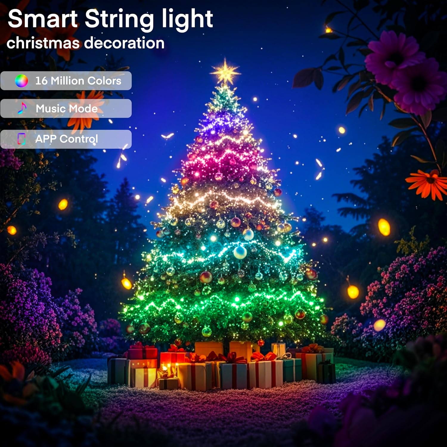 WS2812B RGBIC LED String Light - Smart Home Decor review and price