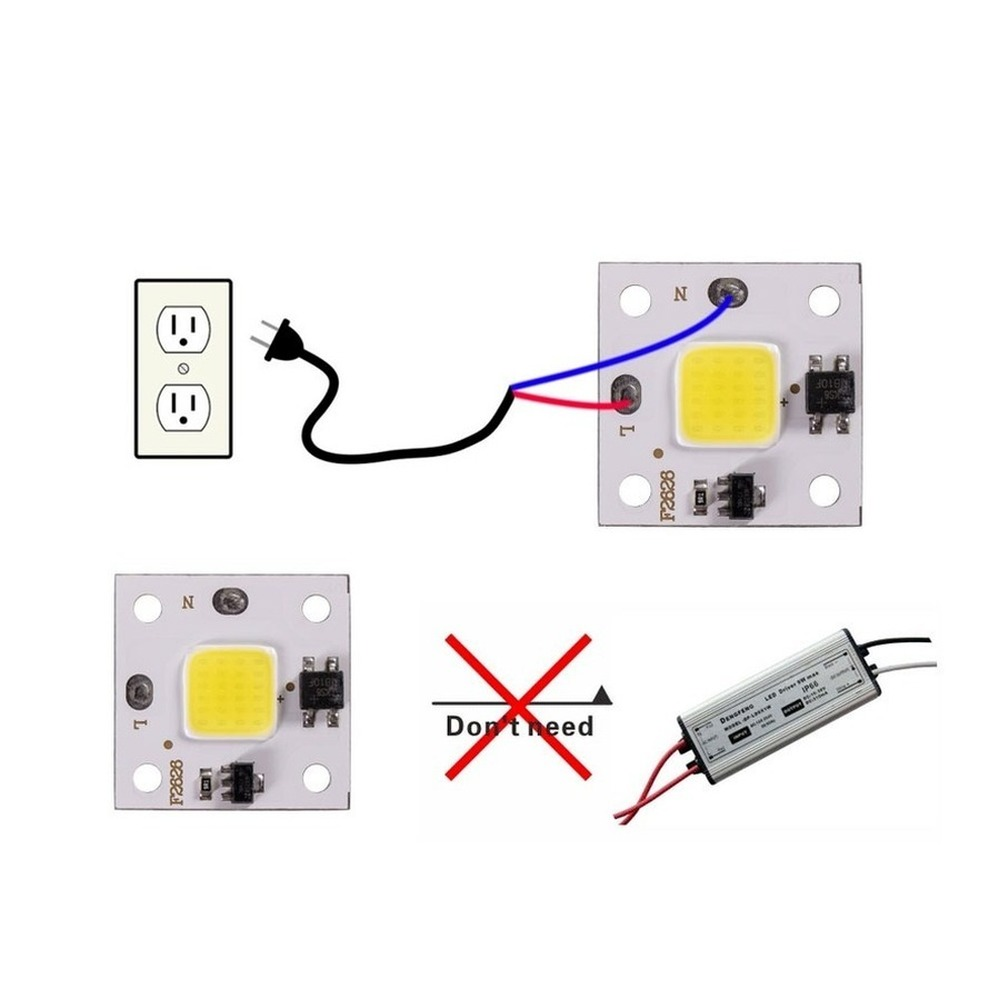 10W COB module 220V LED Chip D - Smart Home Outdoor review and price