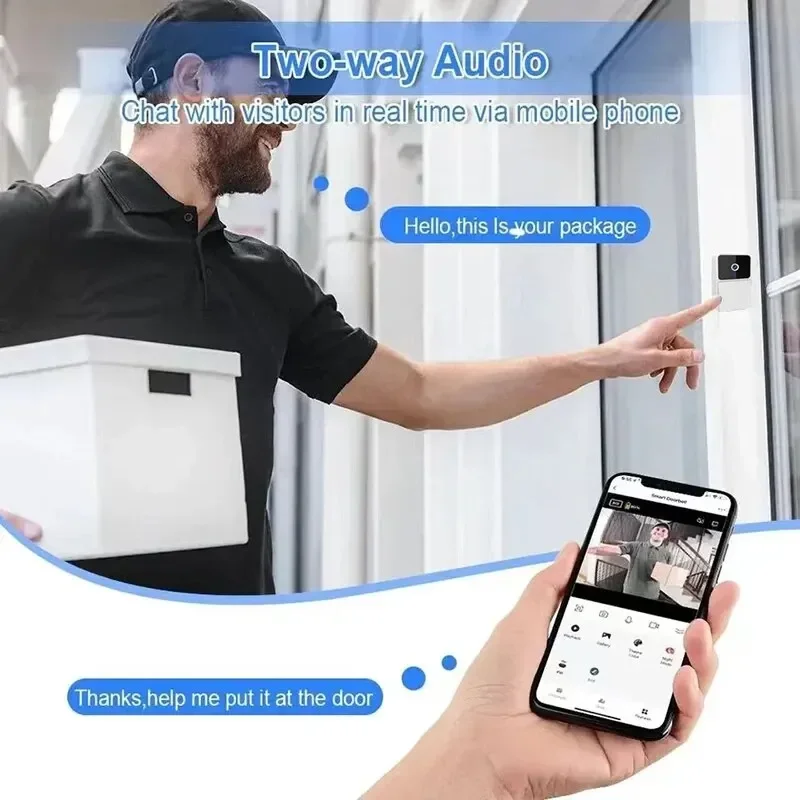 Video Doorbell Camera WiFi Wir - Smart Home Video Doorbell Installation review and price