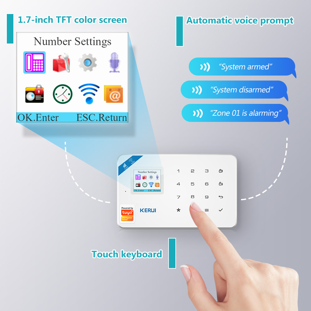 KERUI W181 Alarm System Secutr - Smart Home Package review and price