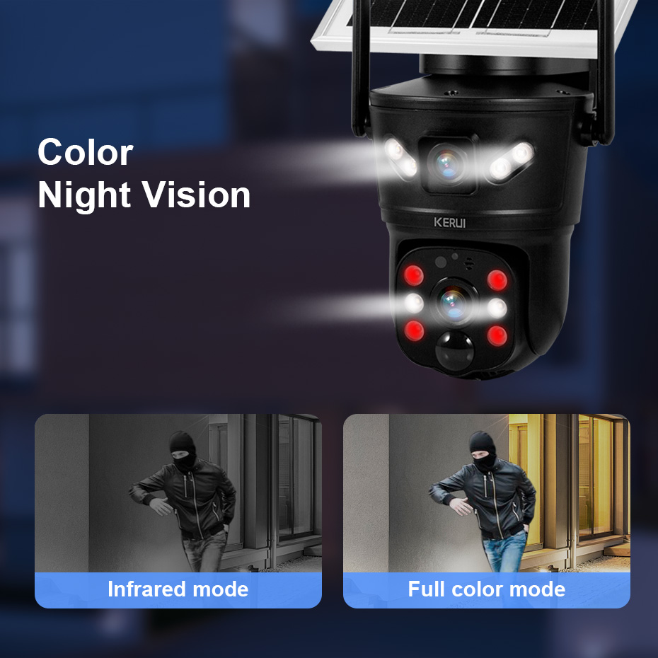KERUI Outdoor 6MP Solar Camera - Smart Home Energy review and price