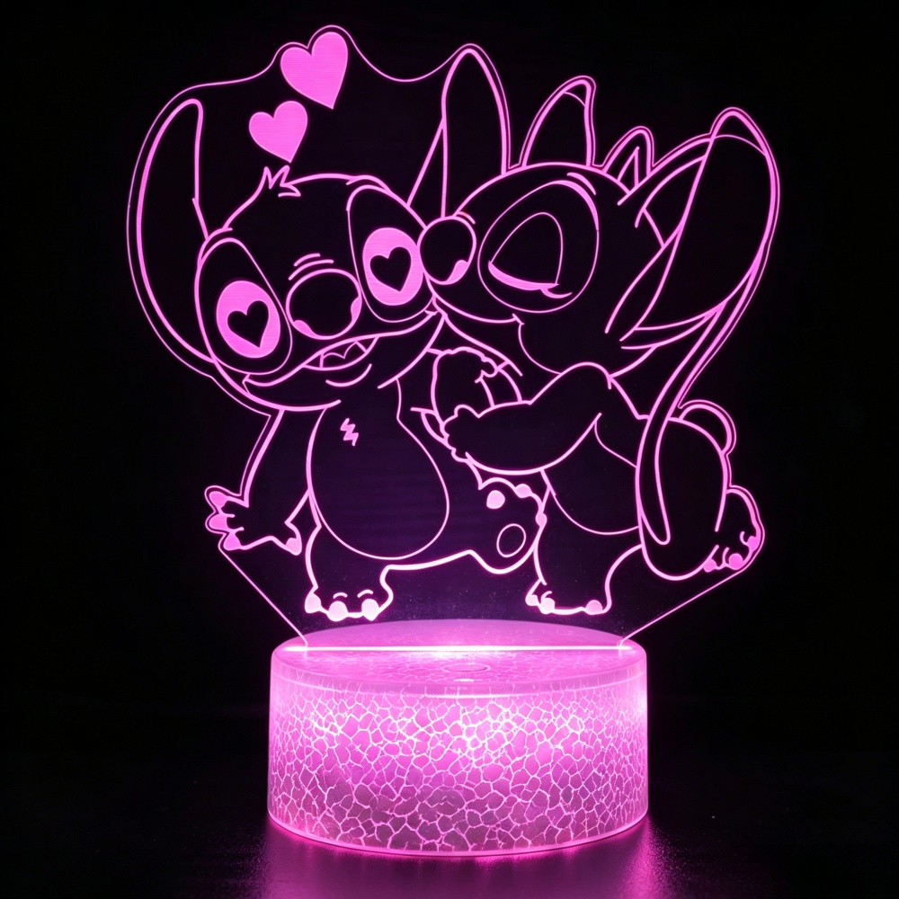 Lilo & Stitch 3D LED Night Lig - Smart Home Decor review and price