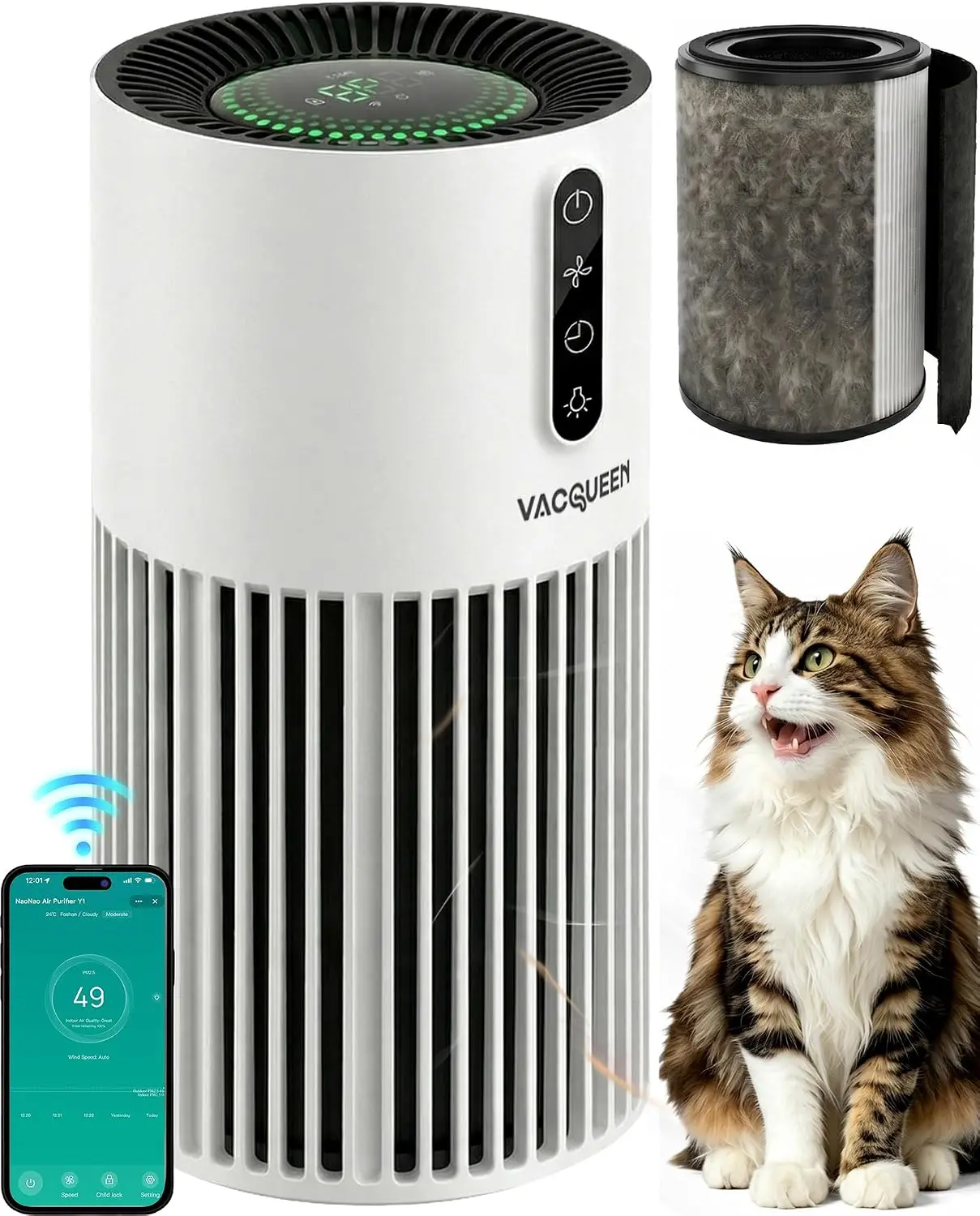 Air Purifiers for Home Pets |  - Smart Air Purifier review and price