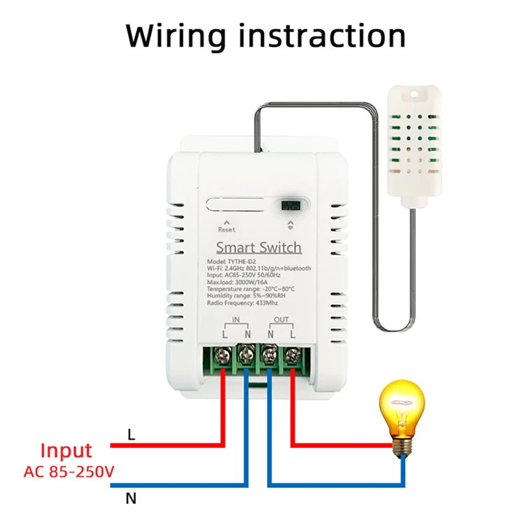 Work with Tuya 16A 3000W WiFi  - Smart Home Energy review and price