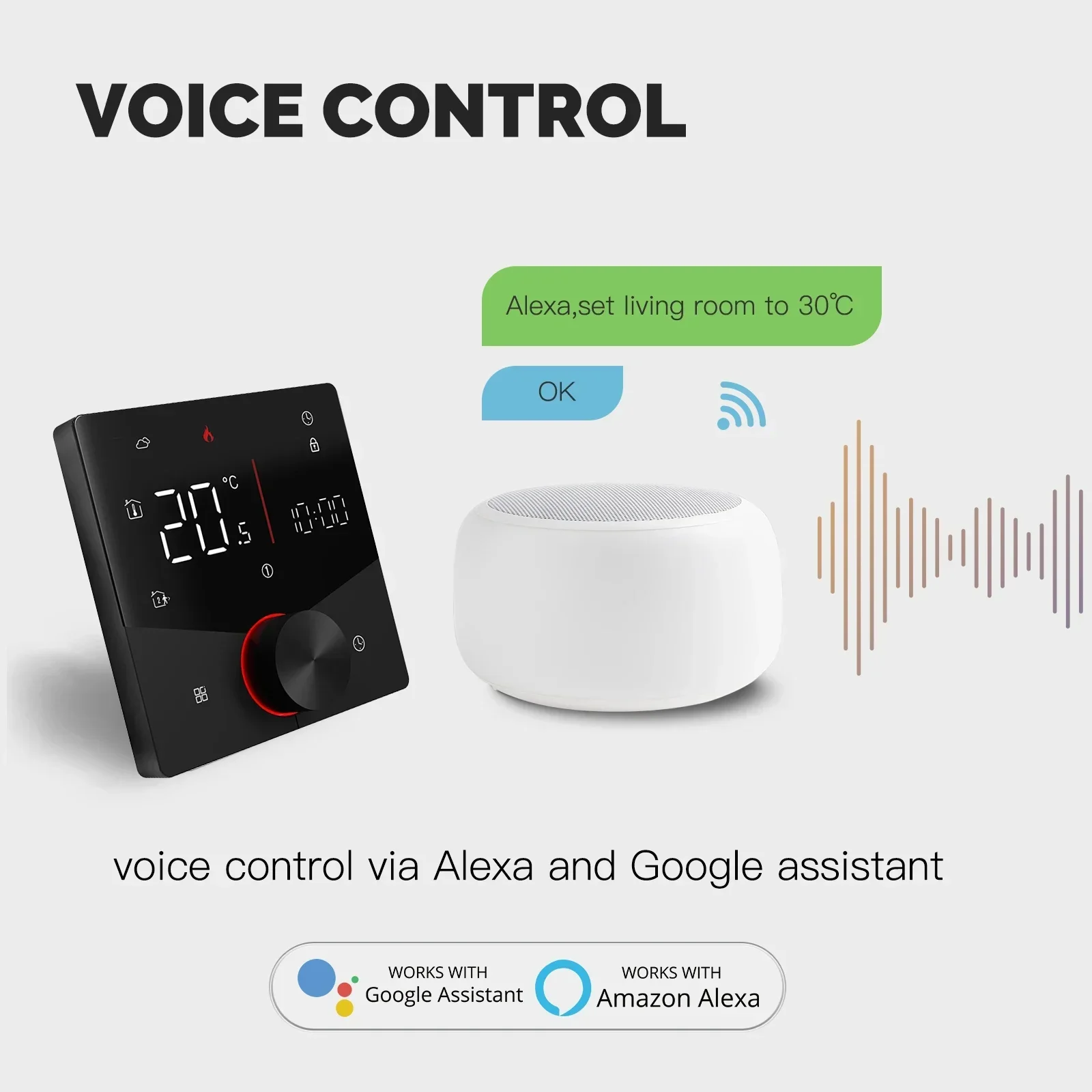 MOES Tuya WiFi Smart Knob Ther - Smart Home Package review and price