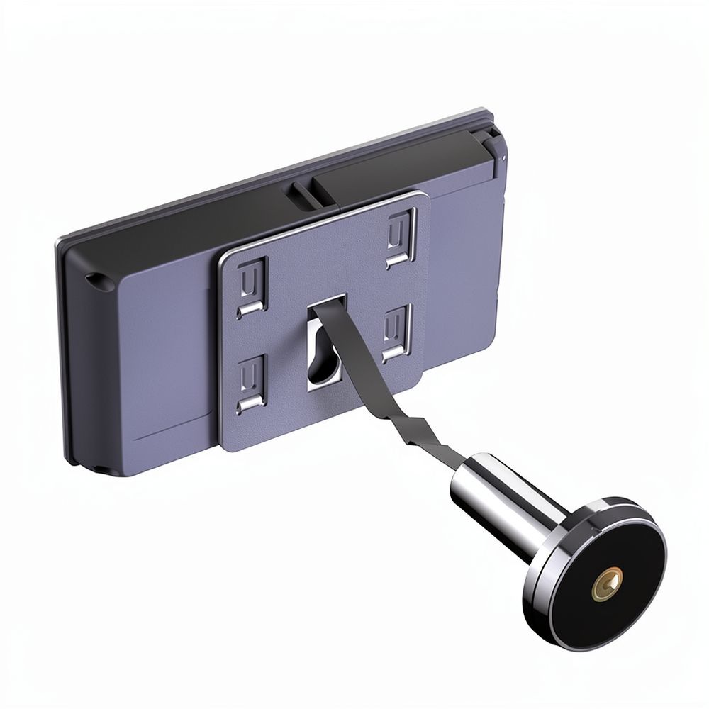 Smart Digital Peephole Camera  - Smart Home Video Doorbell Installation review and price