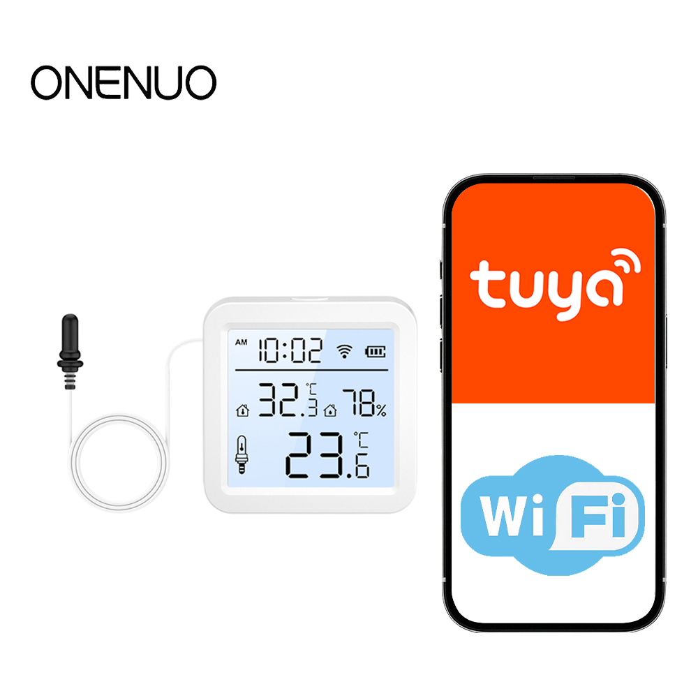 WiFi Humidity Temperature Sens - Smart Home Outdoor review and price