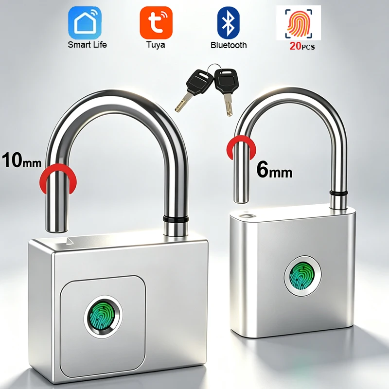 Fingerprint Padlock Bluetooth  - Smart Home Group review and price