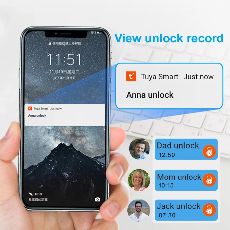 Fingerprint Padlock Bluetooth  - Smart Home Group review and price