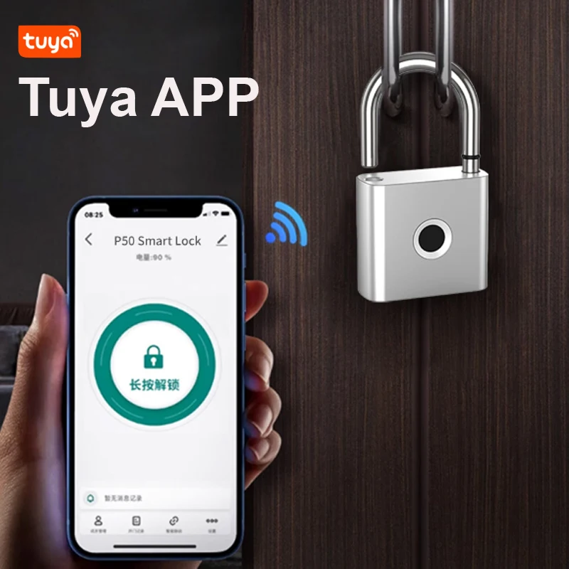 Fingerprint Padlock Bluetooth  - Smart Home Group review and price