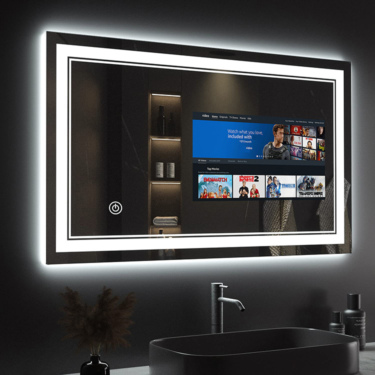 Custom Size Smart Mirror Hotel - Smart Home Gym Mirror review and price