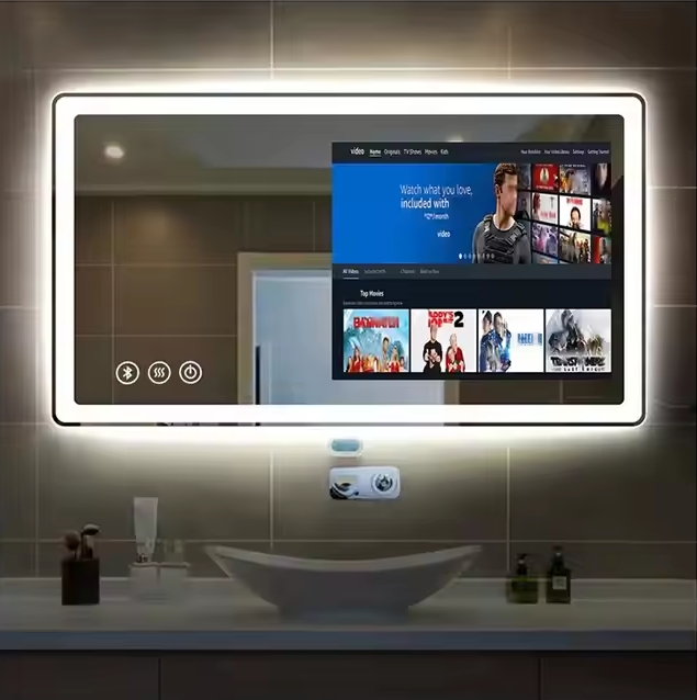 Custom Size Smart Mirror Hotel - Smart Home Gym Mirror review and price