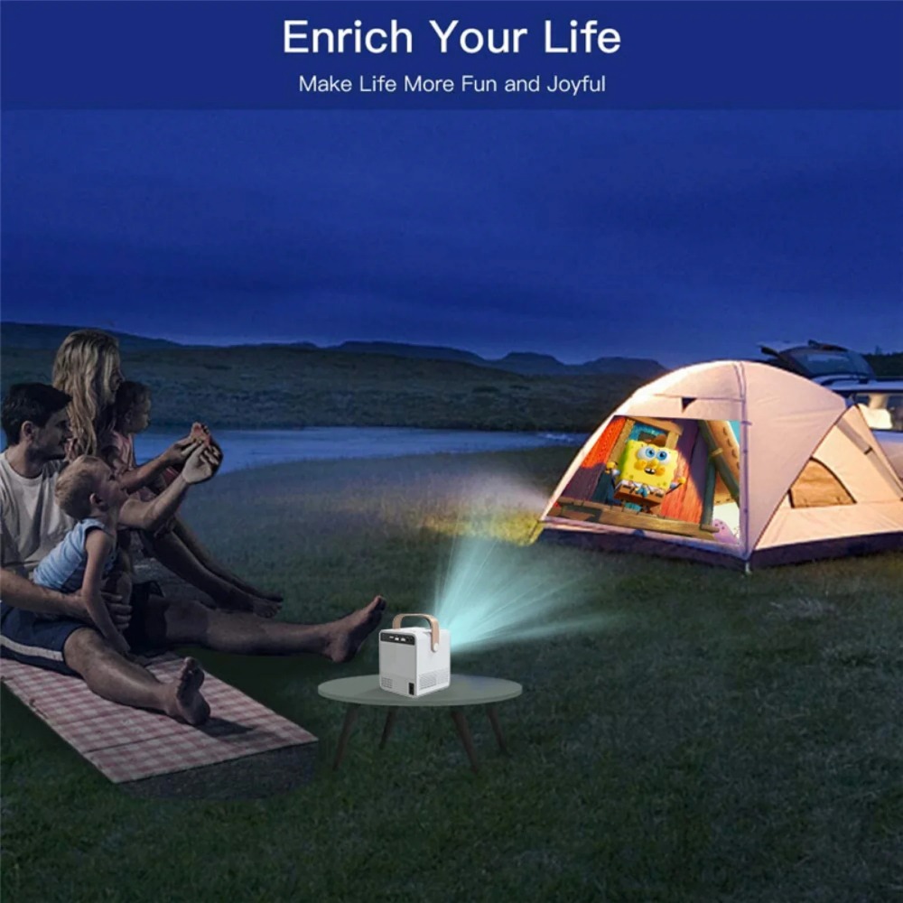 Portable Smart 4K Projector Mi - Smart Home Outdoor review and price