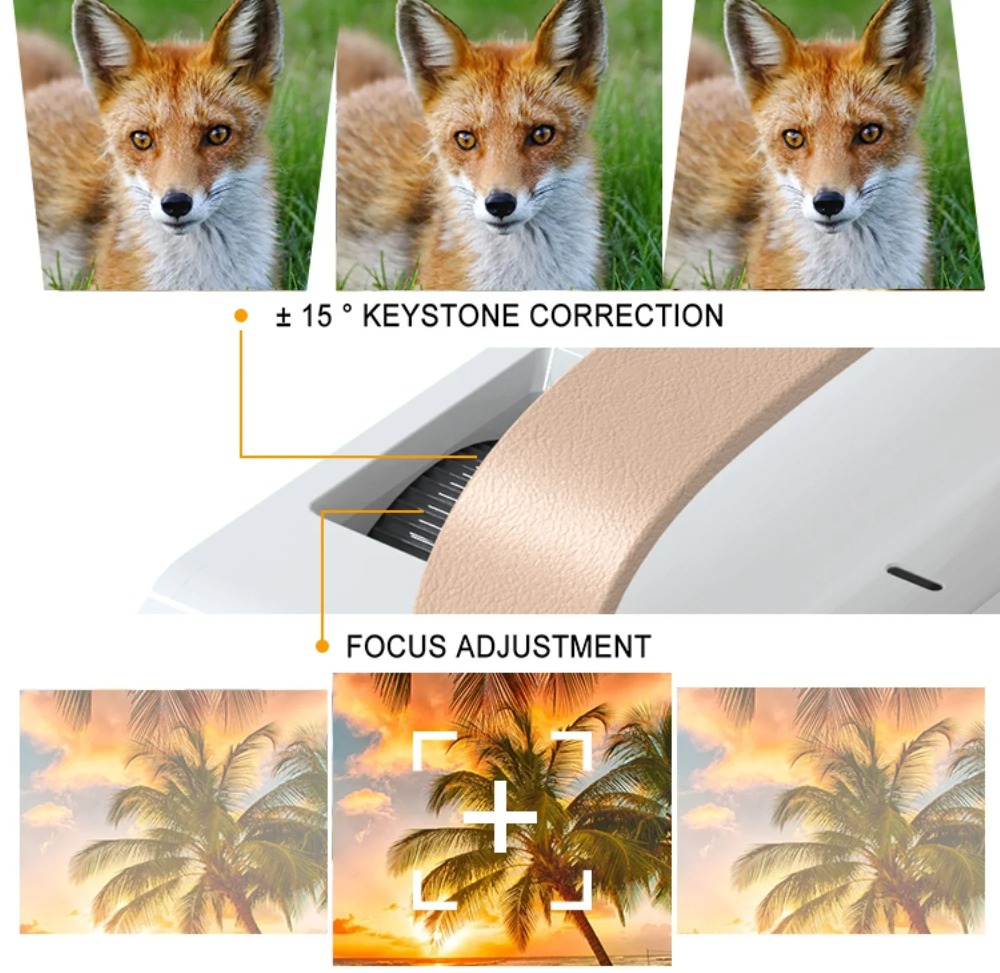 Portable Smart 4K Projector Mi - Smart Home Outdoor review and price
