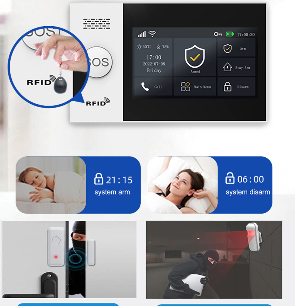 PGST 4G Tuya Smart Home Alarm  - Smart Home Package review and price